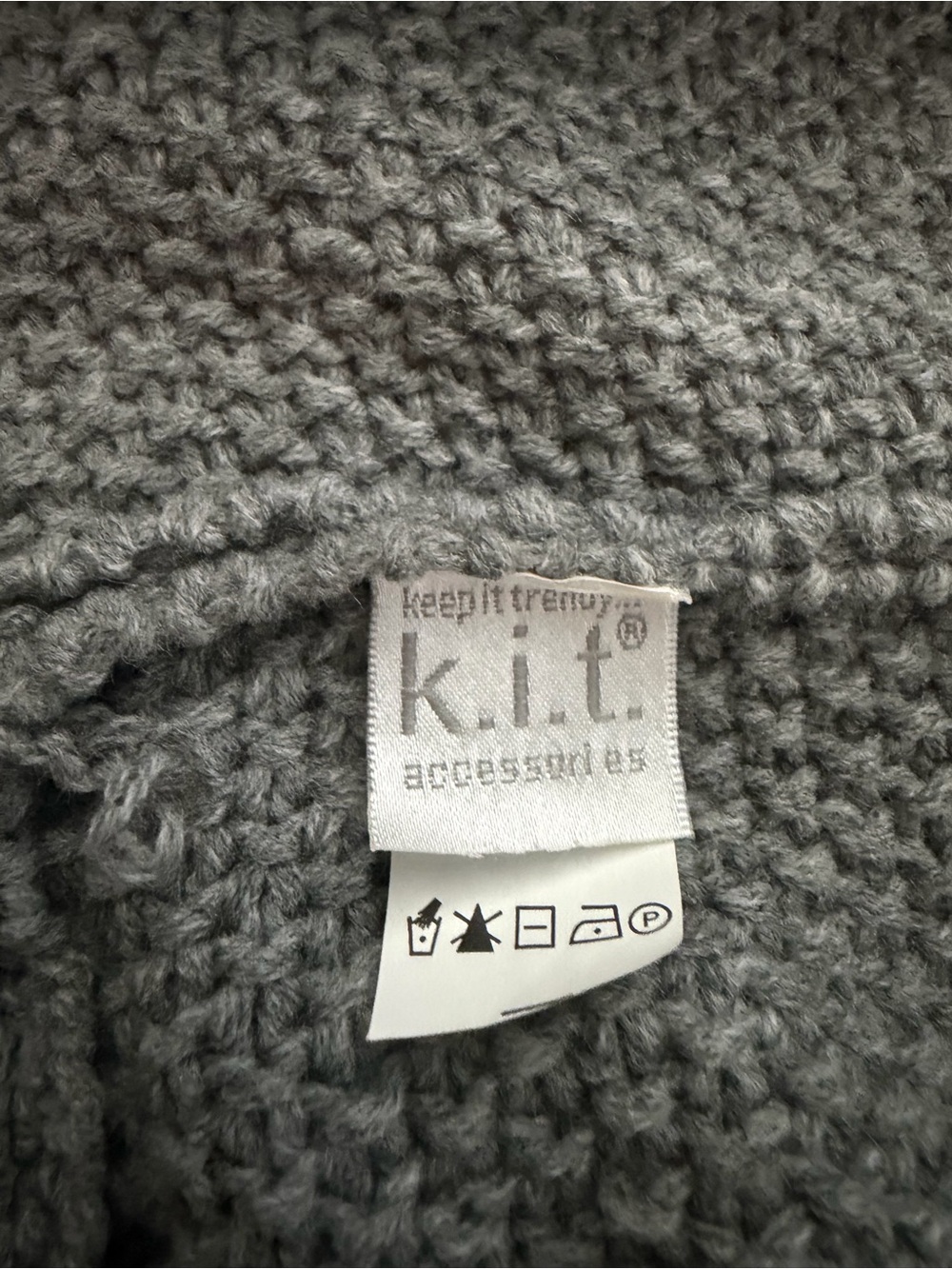 Cozy Cable Knit Open-Front Women's Sweater Cardigan - Light Gray - Picture 4 of 4